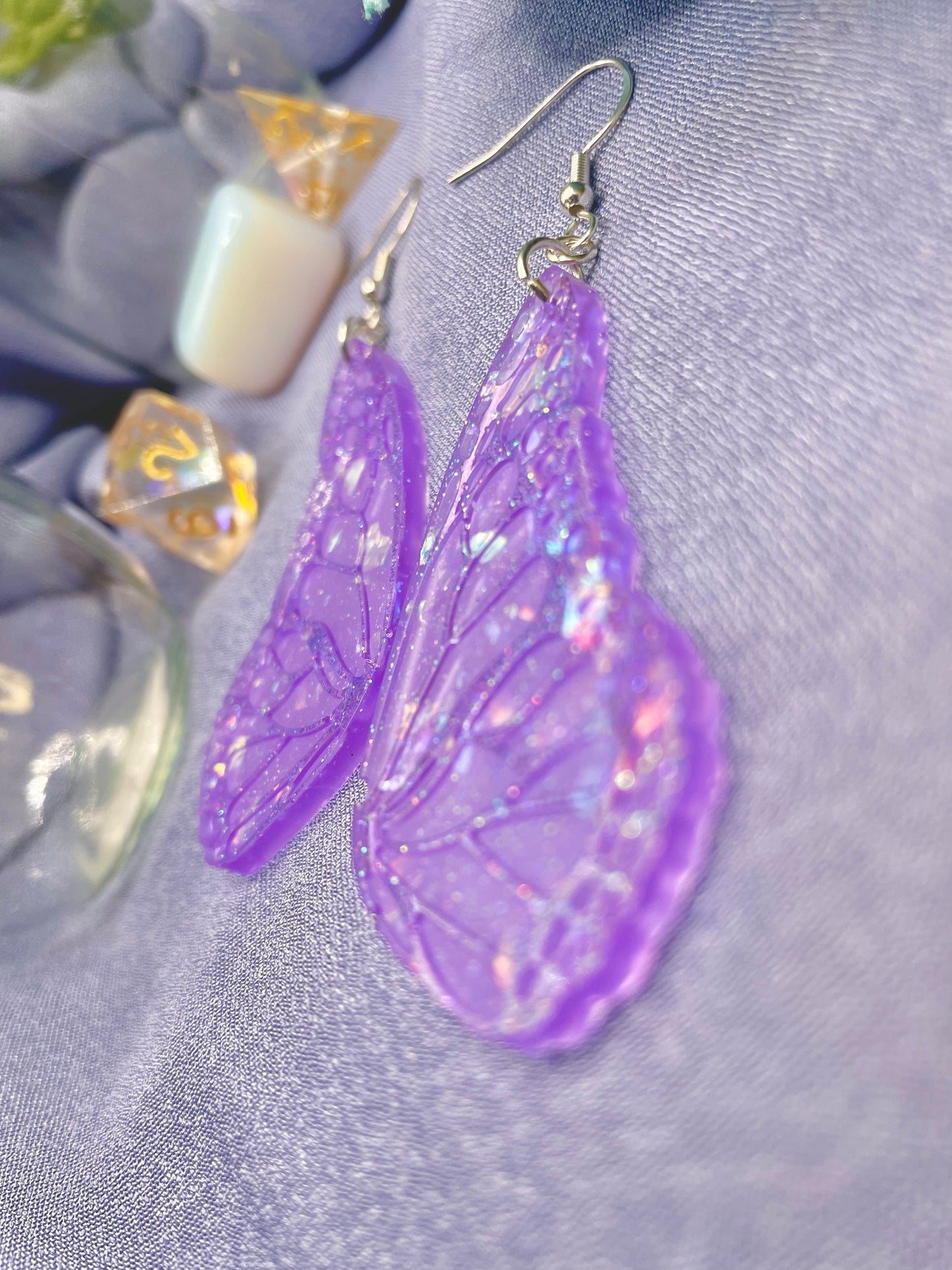 Lilac Shimmer Fairy Wings